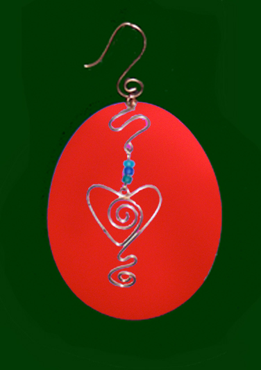 Heart Ornament Front